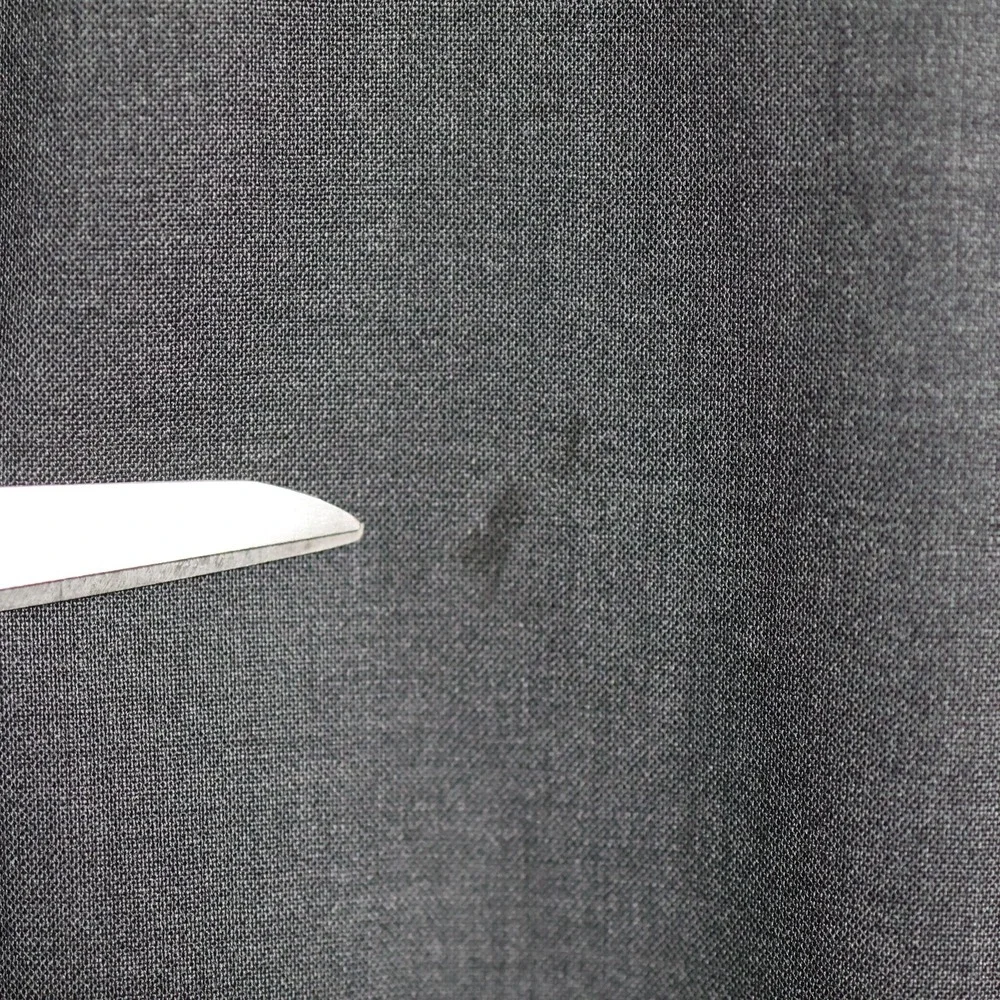 Canali Dress Pants Mens 37x27 Gray Wool Pleated Dress Trousers Slacks Preppy